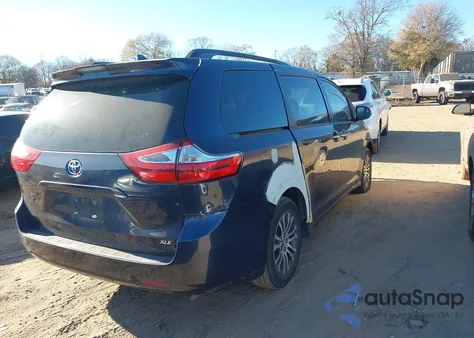 2018 Toyota Sienna Xle 8 Passenger from USA, damaged, VIN 5TDYZ3DC1JS921138